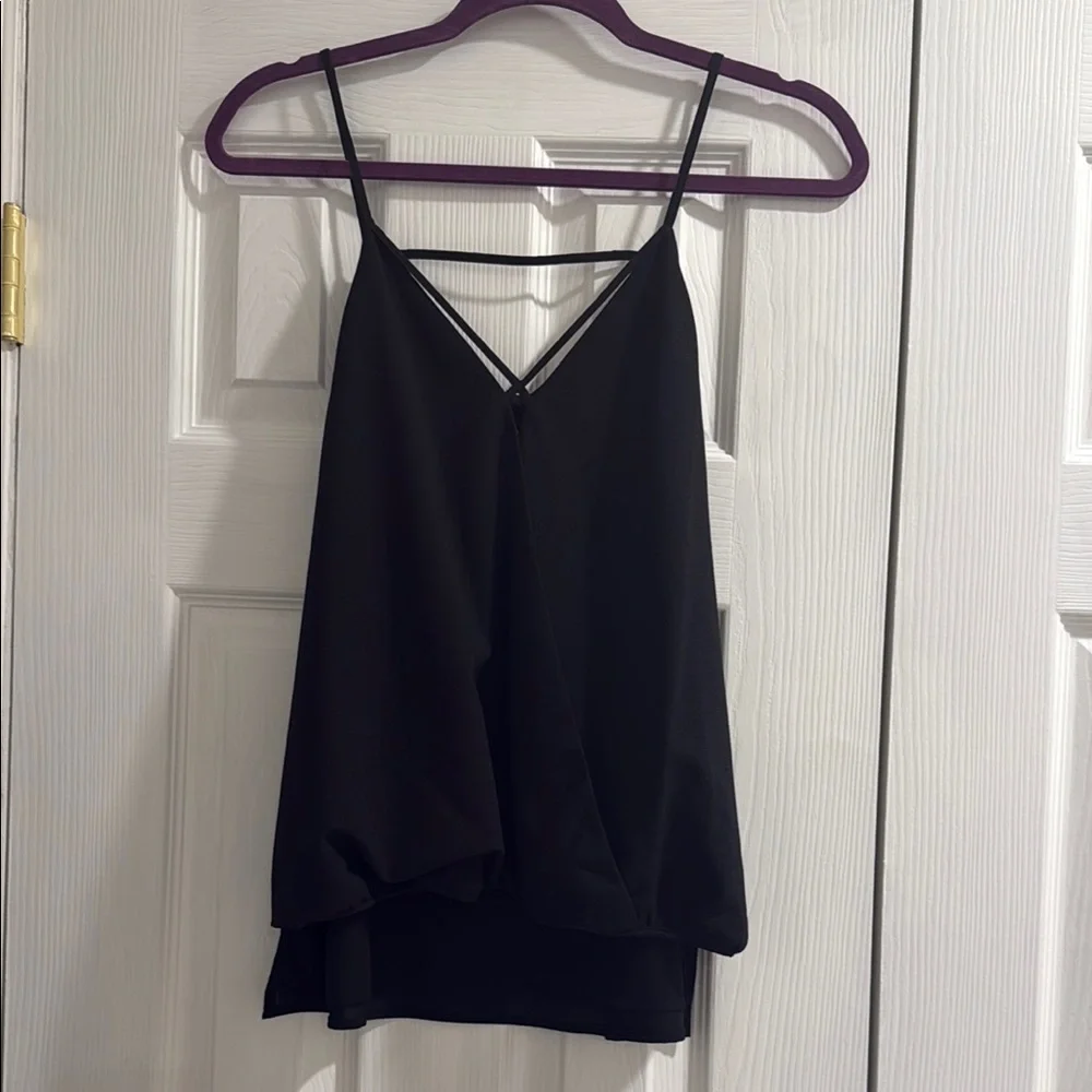 *Last Chance Price*.Cooper & Ella Like New Worn Once Bubble Criss Cross Top - Picture 1 of 3